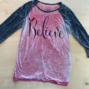 LOL Vintage Baseball Style Shirt size Large (DV)